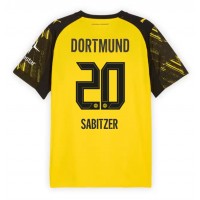 Borussia Dortmund Marcel Sabitzer #20 Domáci futbalový dres 2025-26 Krátky Rukáv